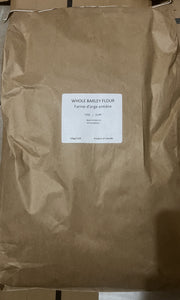 Barley -- Canadian Barley Flour, 25lb Bag.