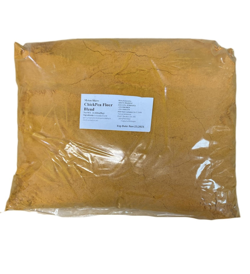 2.2 lb of Shiro Powder ሽሮ -- it comes in 2.2 lb bags (1 Kilo bags).